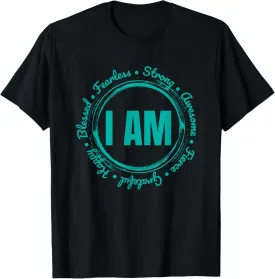 Believe In Yourself Stay Positive Life Slogan Inspirational T-Shirt