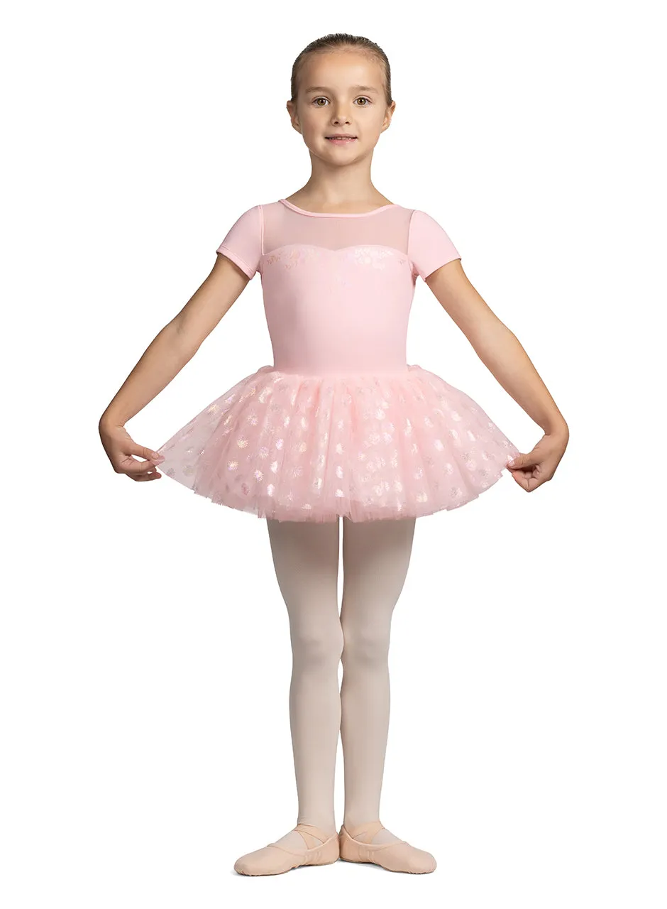 Cap Sleeve Tutu Leotard M1561C