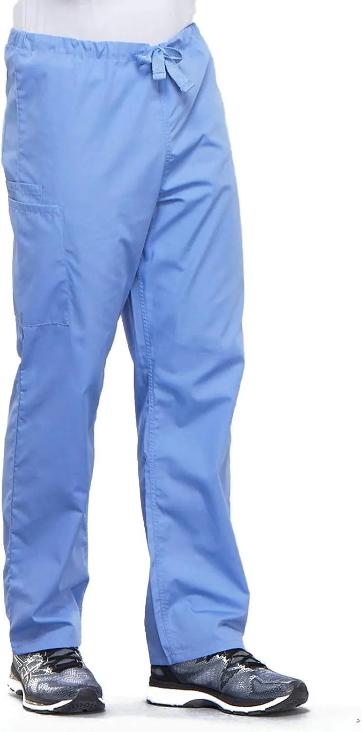 Cherokee Cargo Pant for Men and Women with 3 Pockets Adjustable Webbed Drawstring 4100