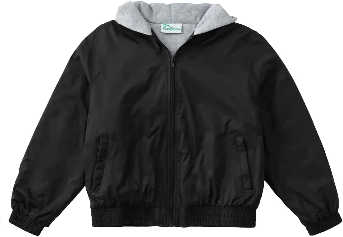 Classroom Uniforms Adult Unisex Lined Side Zipped Bomber Jacket