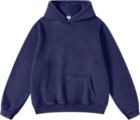 Dnzzs Acid Wash Hoodie Super Soft Sweatshirt for Mens Pullover Oversized Men's Fashion Hoodies & Sweatshirts Vintage Tops