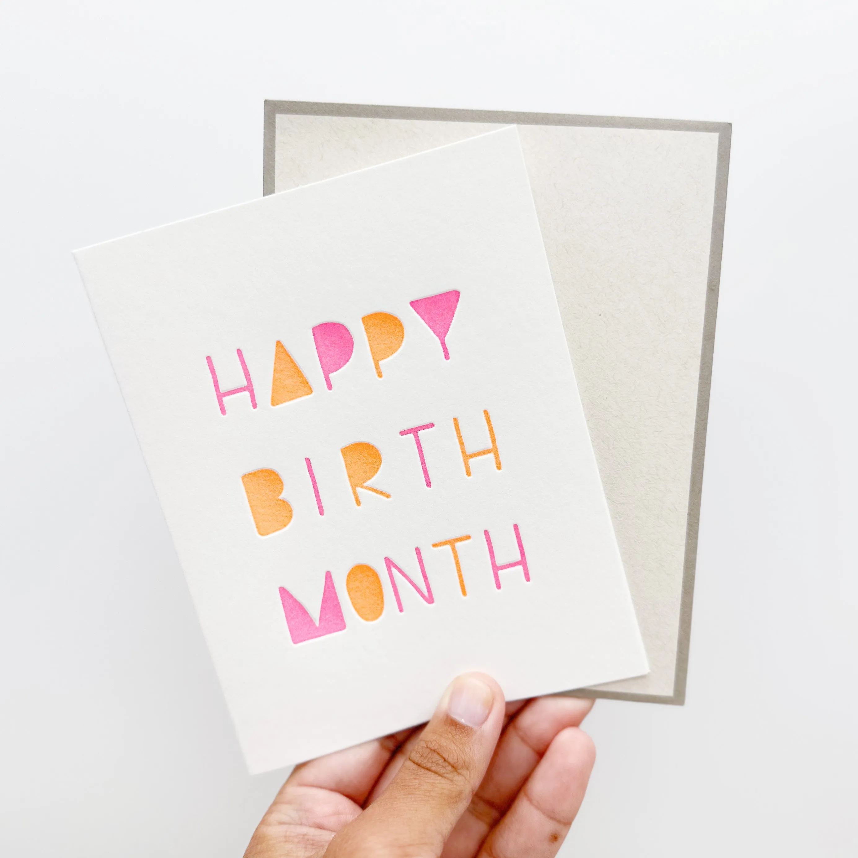 Happy Birth Month Card