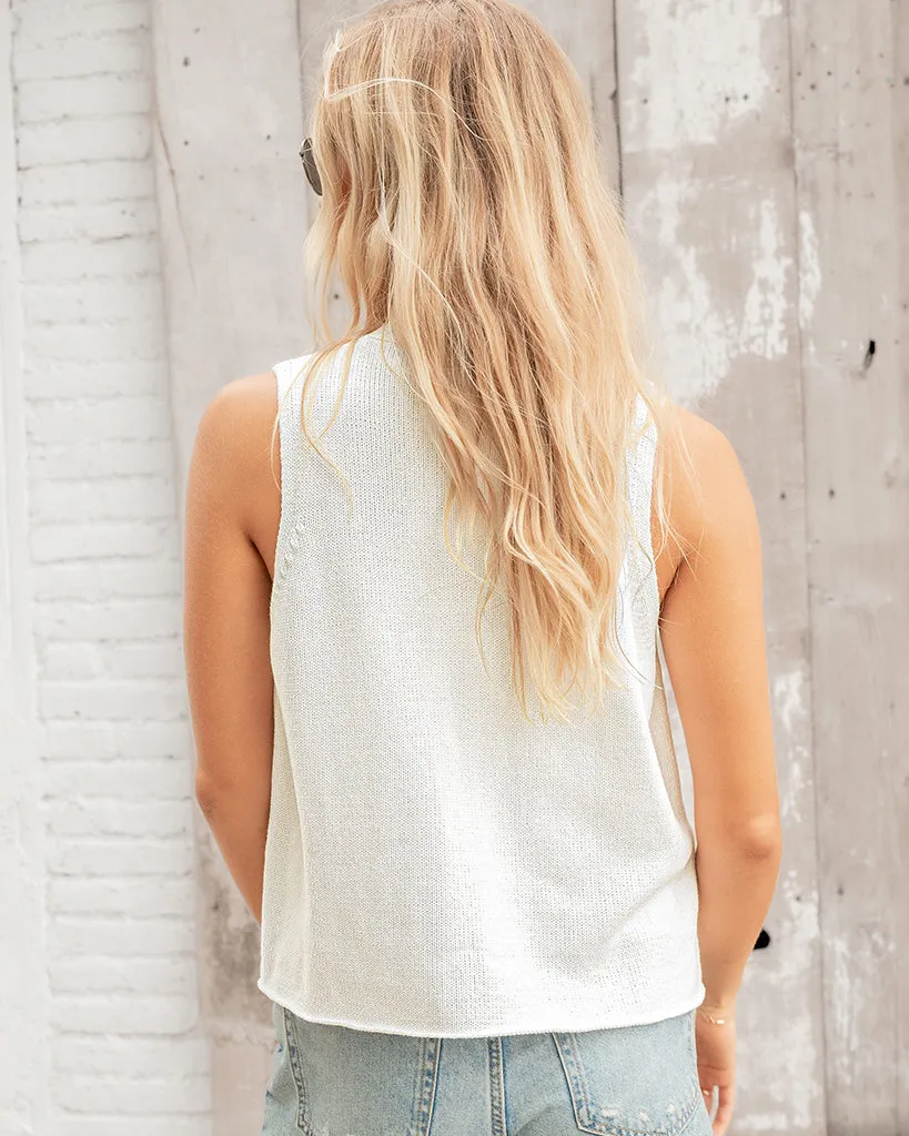 KNIT WAISTCOAT COTTON