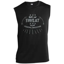 Leaking Awesome Unisex Sleeveless Dri-Fit