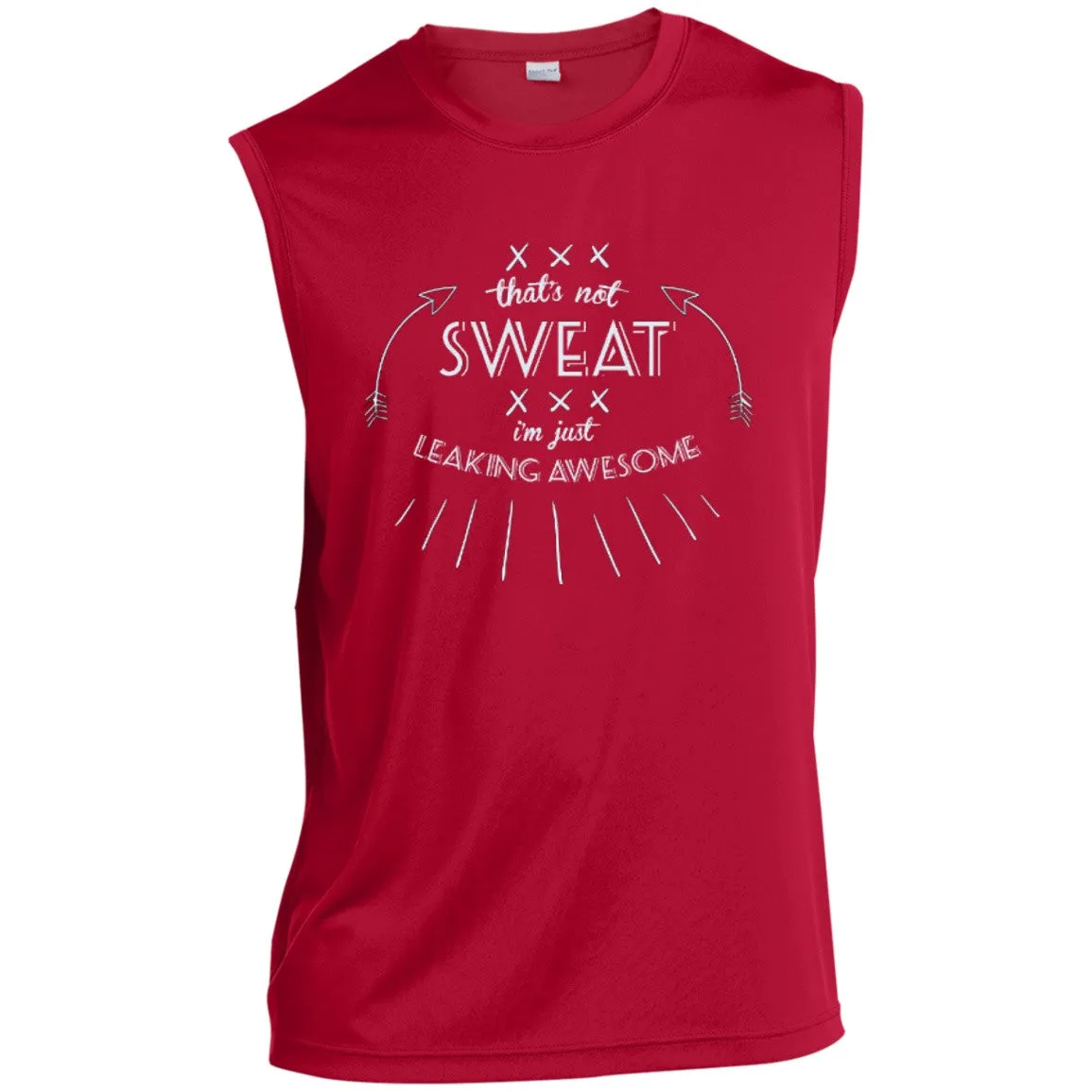 Leaking Awesome Unisex Sleeveless Dri-Fit