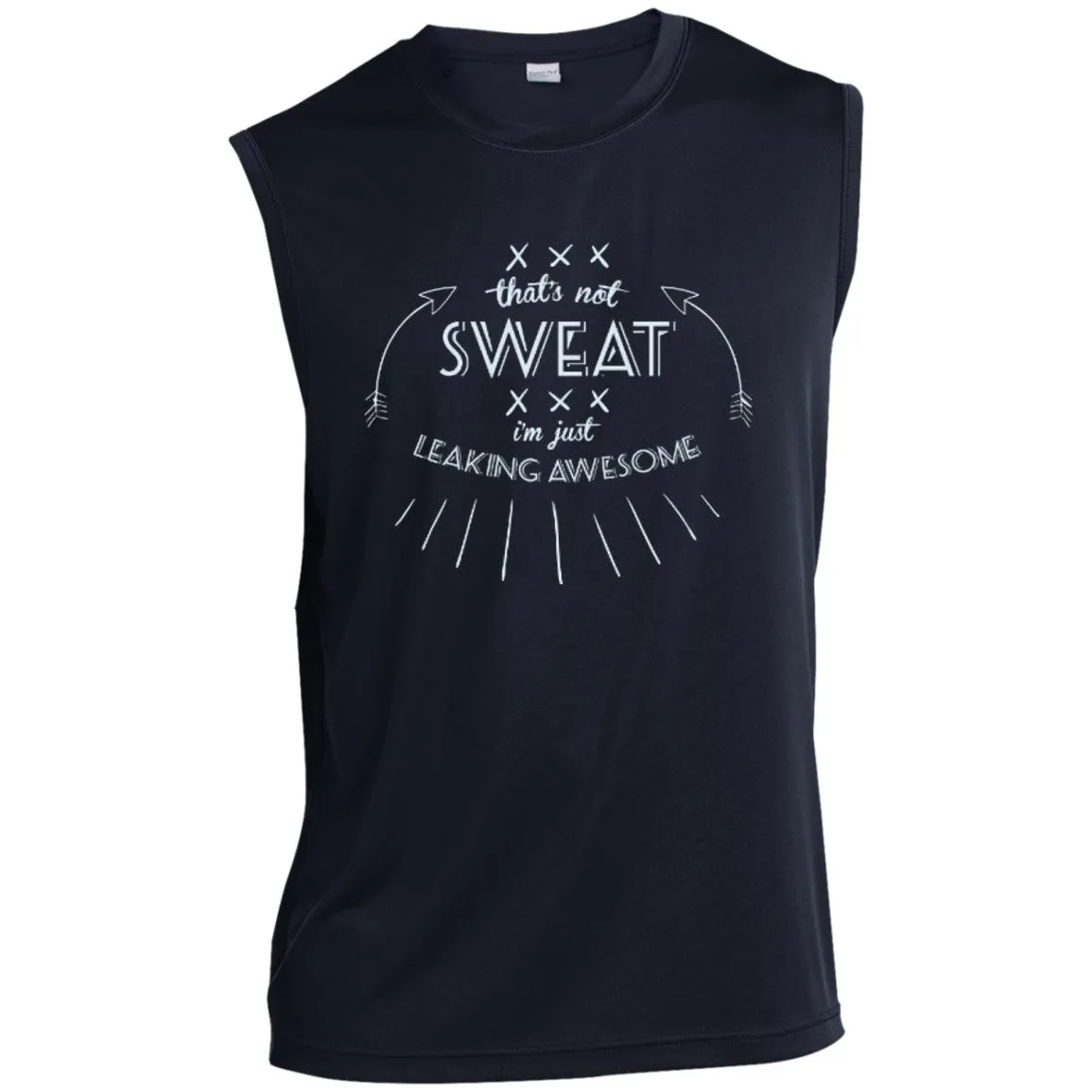 Leaking Awesome Unisex Sleeveless Dri-Fit