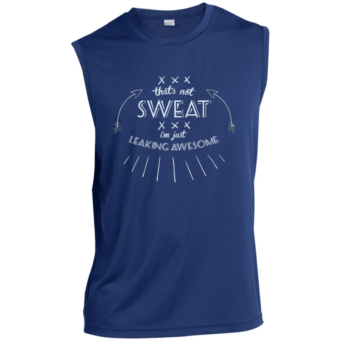 Leaking Awesome Unisex Sleeveless Dri-Fit