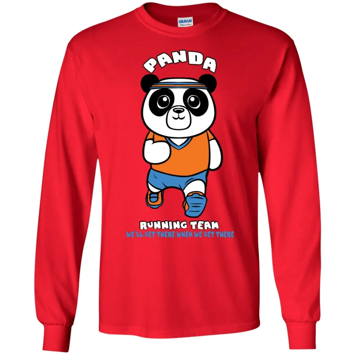 Panda Running Team Long Sleeve Shirt