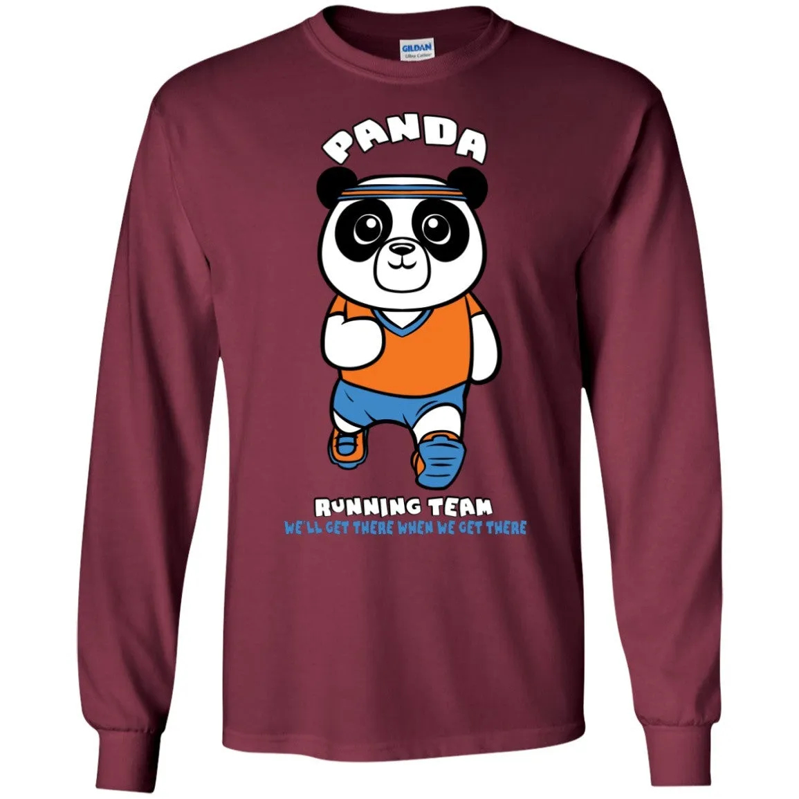 Panda Running Team Long Sleeve Shirt