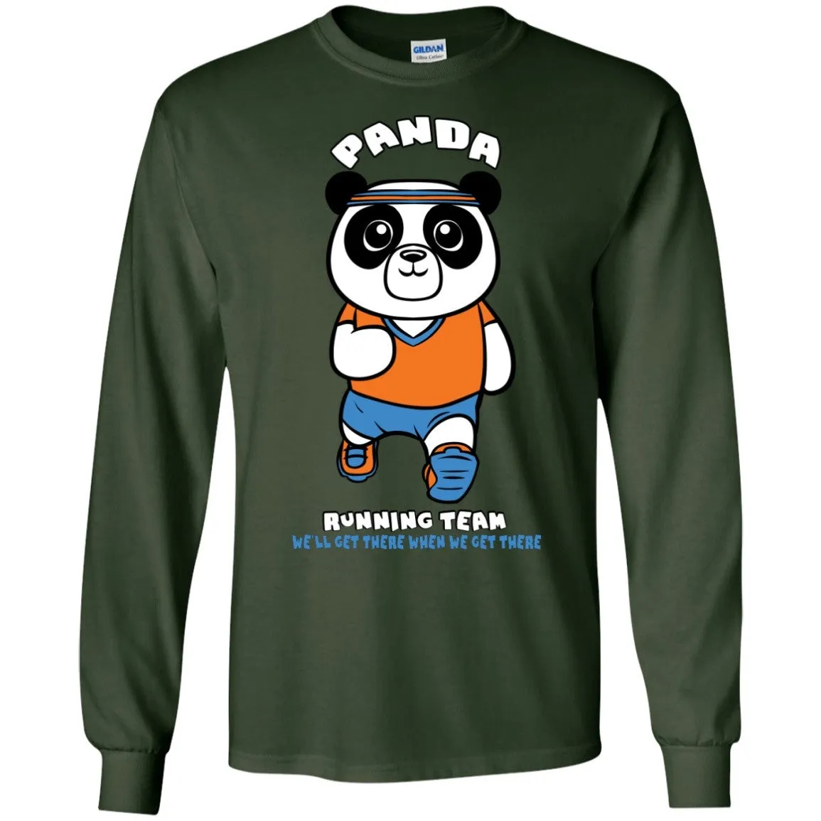 Panda Running Team Long Sleeve Shirt