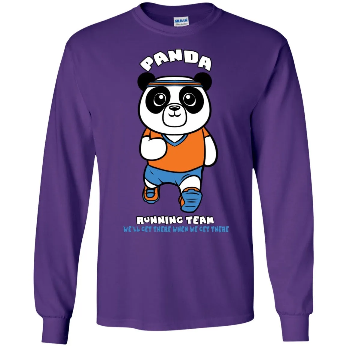 Panda Running Team Long Sleeve Shirt
