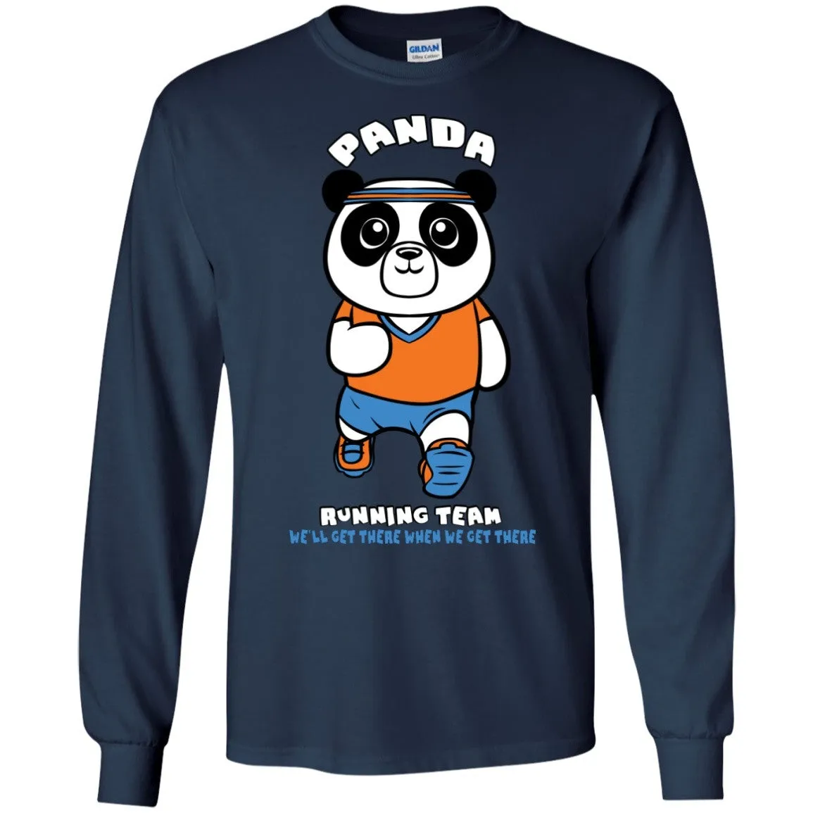 Panda Running Team Long Sleeve Shirt
