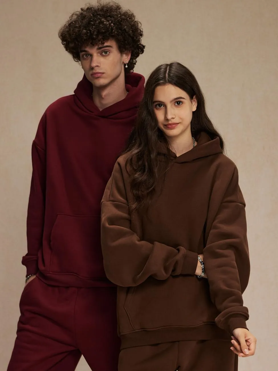 PAODIKUAI Men Hoodie Sweatshirt Loose Fit Fashion Pullover Hoodie Casual Long Sleeve Hooded Sweatshirt with Pocket