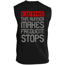 Runner Caution Unisex Sleeveless Dri-Fit