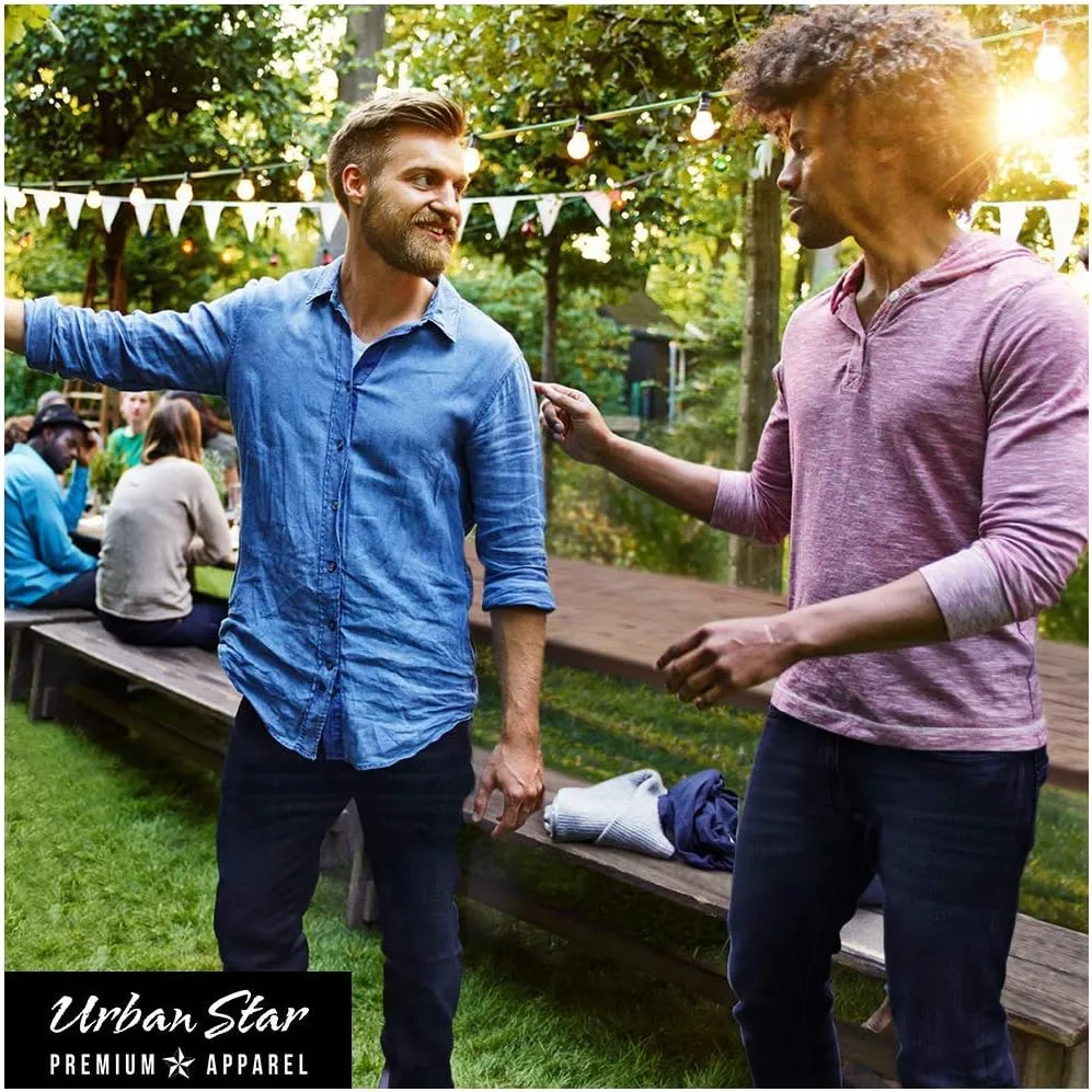 Slim Fit Mens Jeans  Stretch Fabric Tapered Pants for Men  Premium Comfort Casual Wear and Work Attire