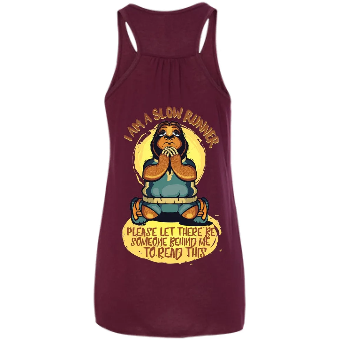 Slow Runners Sloth Bella Flowy Tank