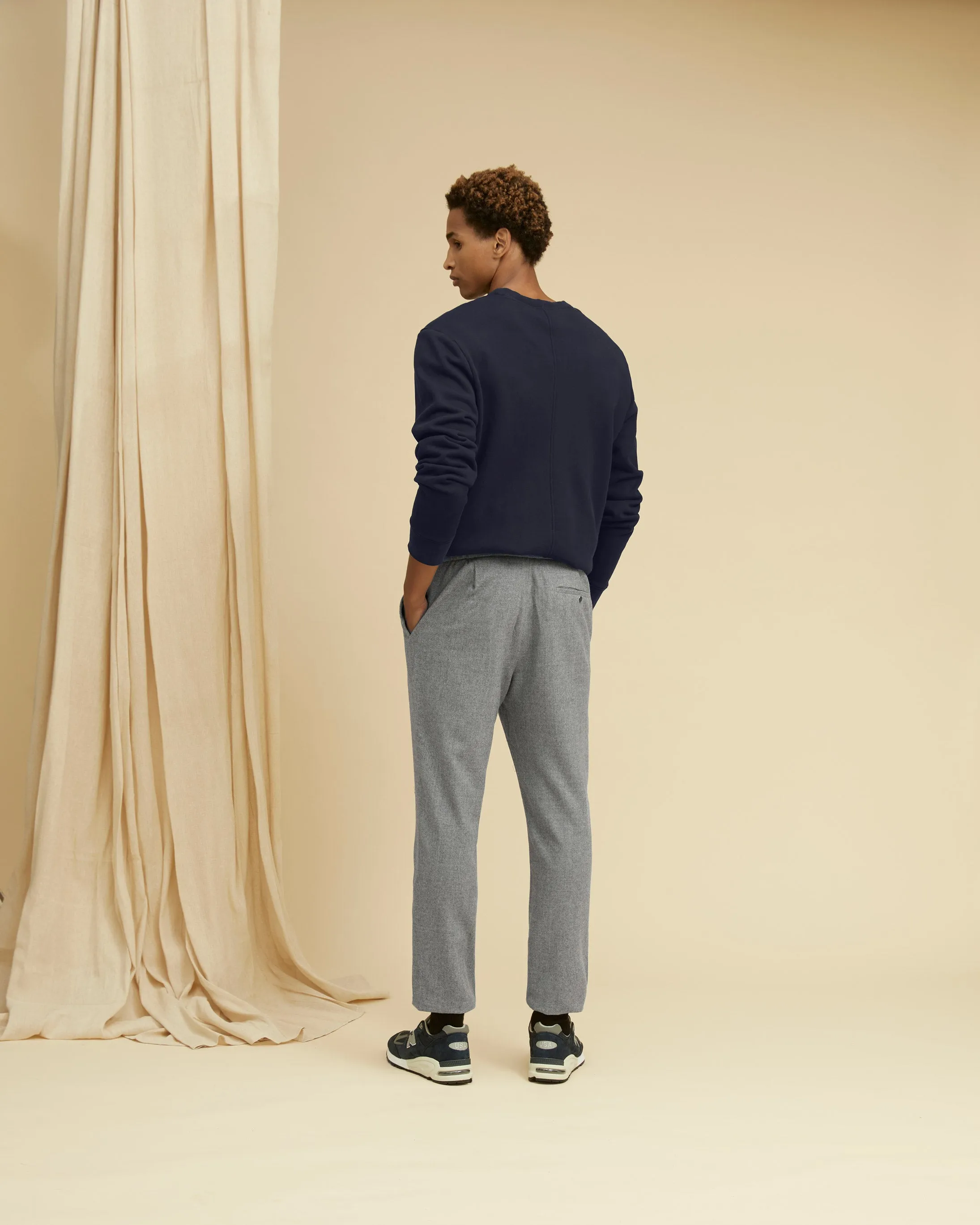 Navy Icon Sweatshirt | Organic Cotton