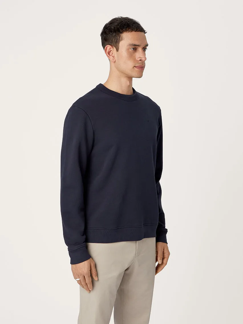 Navy Icon Sweatshirt | Organic Cotton