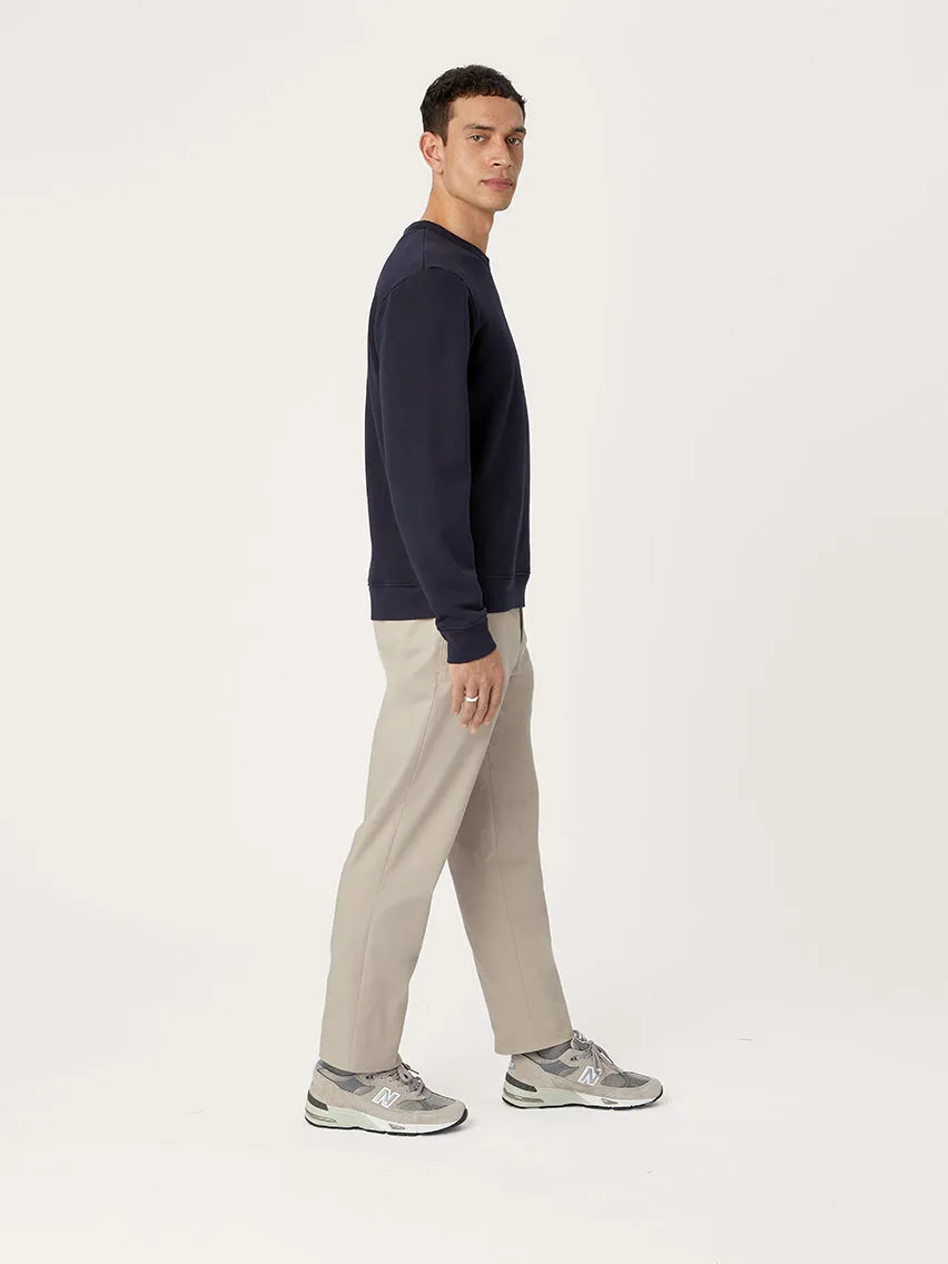 Navy Icon Sweatshirt | Organic Cotton