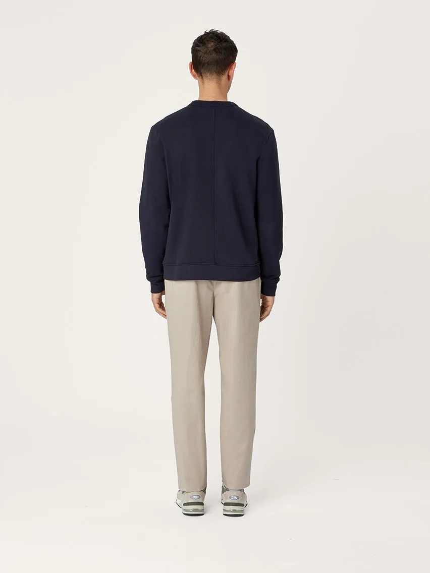 Navy Icon Sweatshirt | Organic Cotton