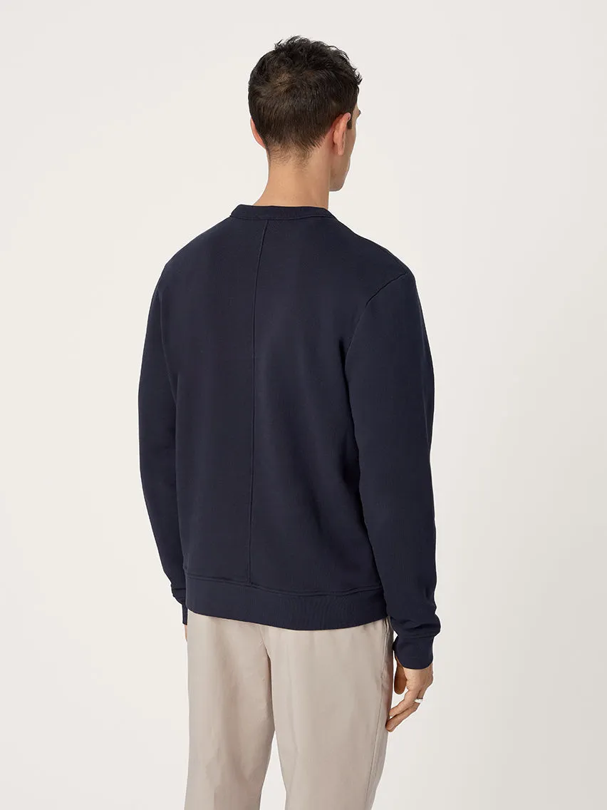 Navy Icon Sweatshirt | Organic Cotton